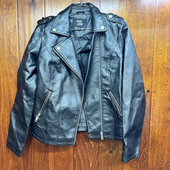 South Side Serpents Women's Outer Edge Small Black Moto Jacket - Picture 2 of 8